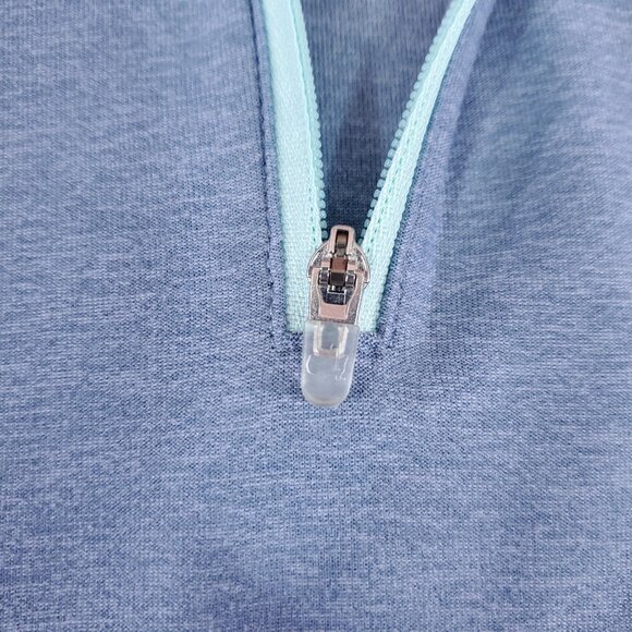 NWT Masters Magnolia Lane Tech Womens XS Blue 1/4 Zip Performance Pullover Blue - Picture 5 of 15